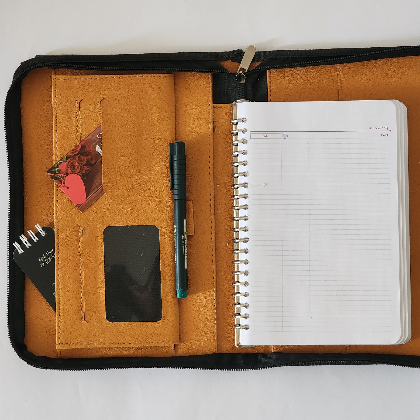 سررسید کیف کلاسور 20 حلقه