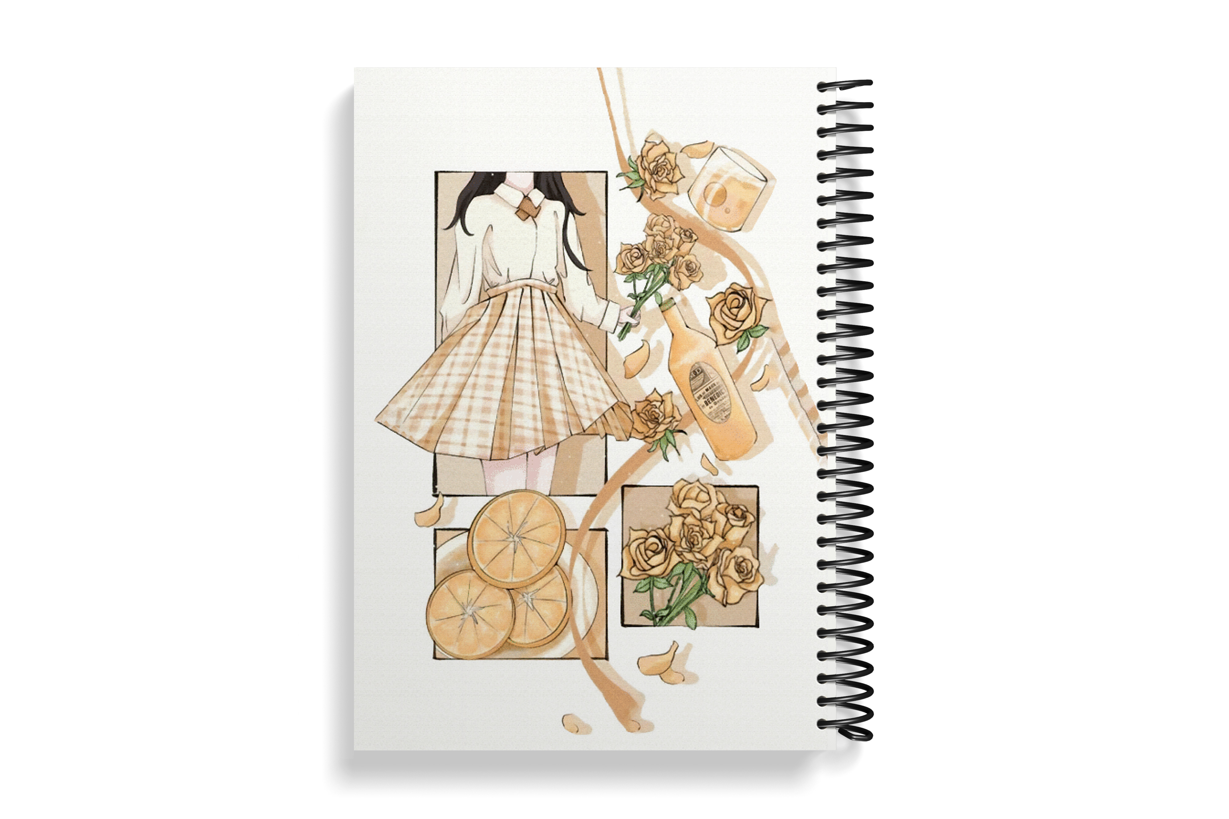 دفتر رقعی سلفونی سیمی خطی